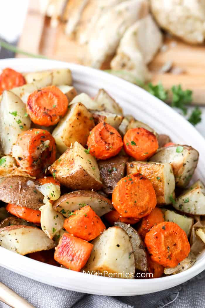 Roasted Baby Potatoes And Carrots
 Easy Roasted Potatoes and Carrots Cooking with Cannabis