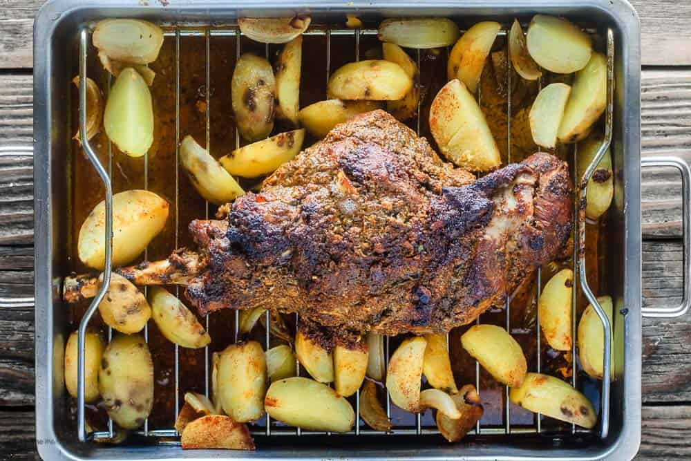 Roasted Leg Of Lamb With Potatoes
 Seriously Tasty Roast Leg of of Lamb Recipe