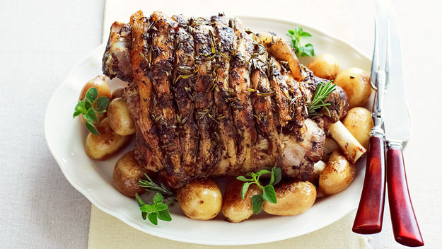 Roasted Leg Of Lamb With Potatoes
 Yanni s In The Kitchen With Mari Baked Leg of Lamb and