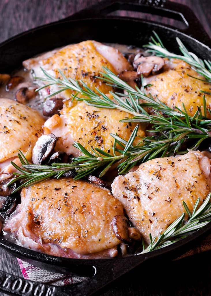 Rosemary Chicken Thighs
 Garlic Rosemary Chicken Thighs What s In The Pan