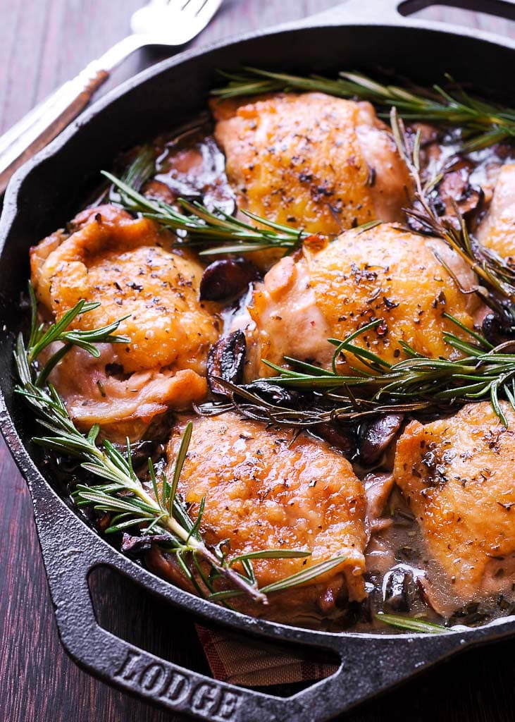 Rosemary Chicken Thighs
 Garlic Rosemary Chicken Thighs What s In The Pan