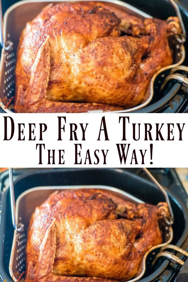 Rubs For Deep Fried Turkey
 Deep Fry Your Turkey the Easy Way