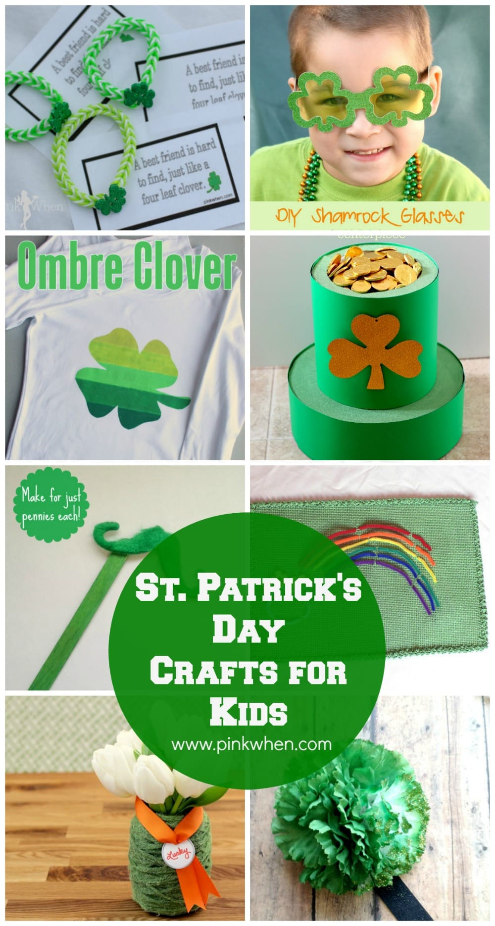 Saint Patrick's Day Crafts
 10 St Patrick s Day Crafts for Kids PinkWhen