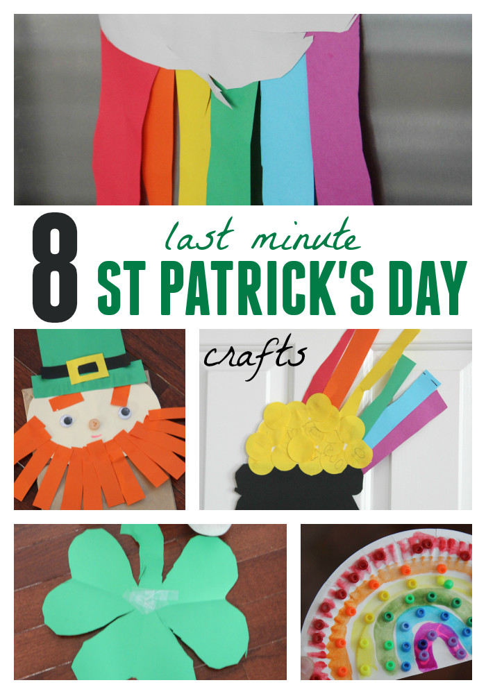 Saint Patrick's Day Crafts
 Toddler Approved 8 Easy St Patrick s Day Crafts for Kids