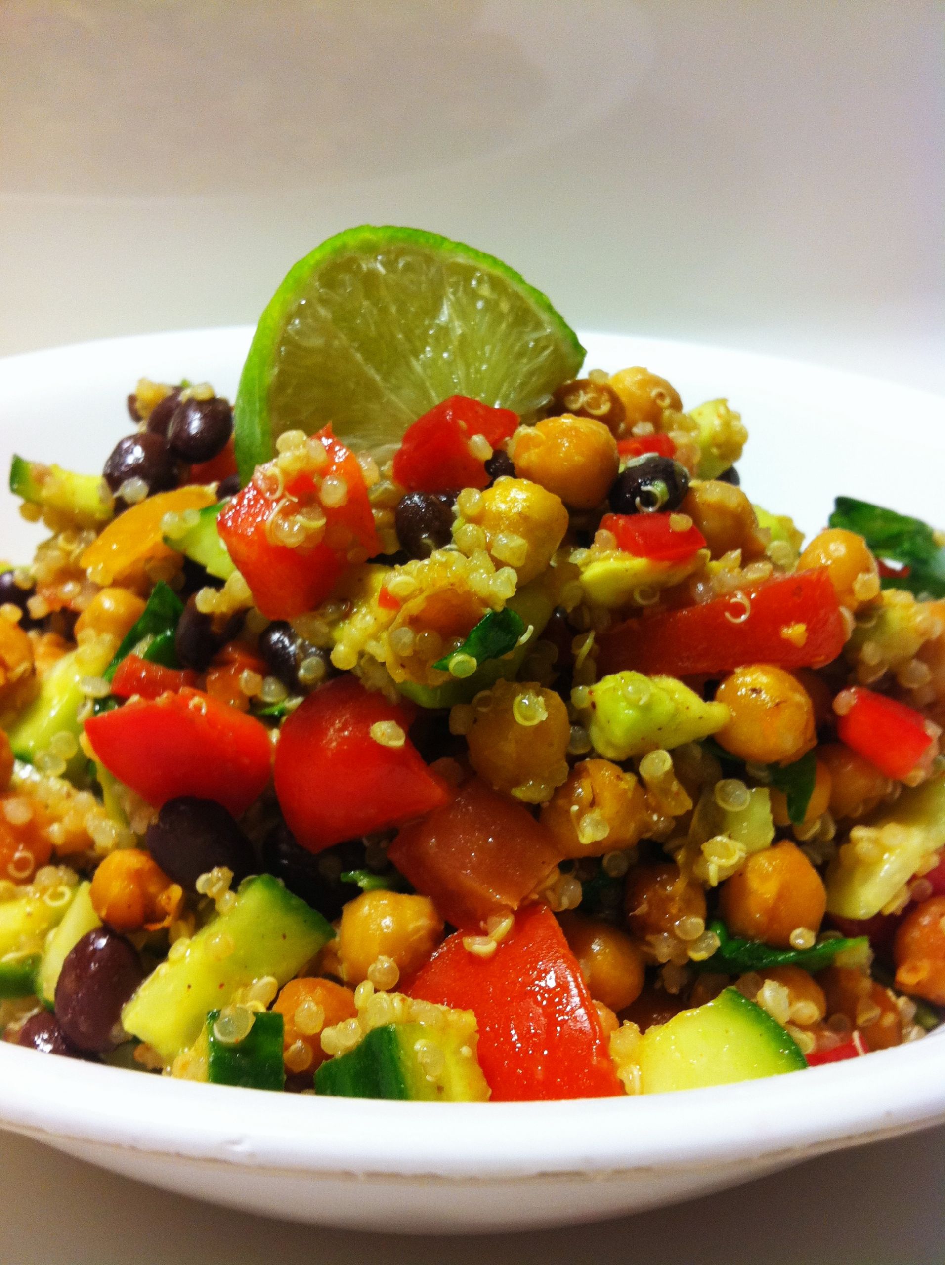 Salad Recipes Vegan
 High Protein Vegan Fiesta Salad