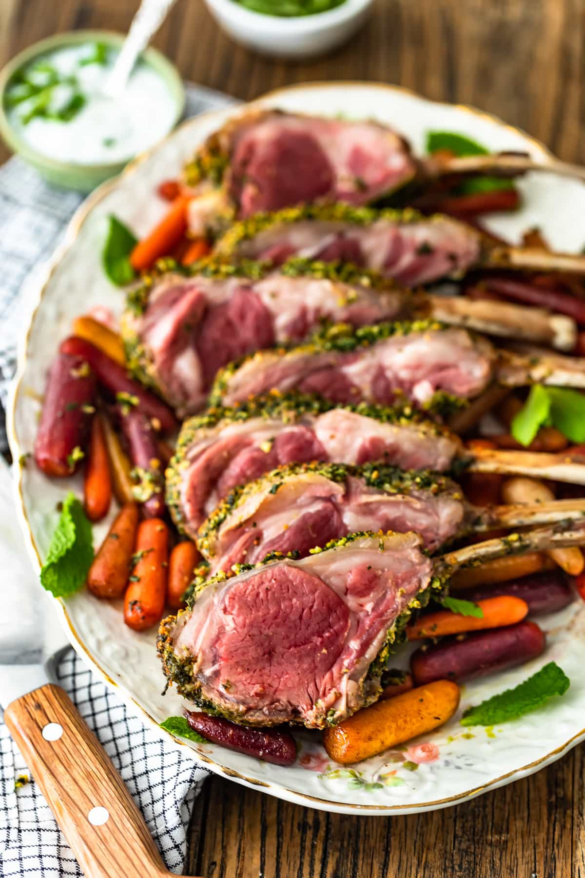 Sauces For Rack Of Lamb
 Herb Crusted Rack of Lamb Recipe with Mint Yogurt Sauce