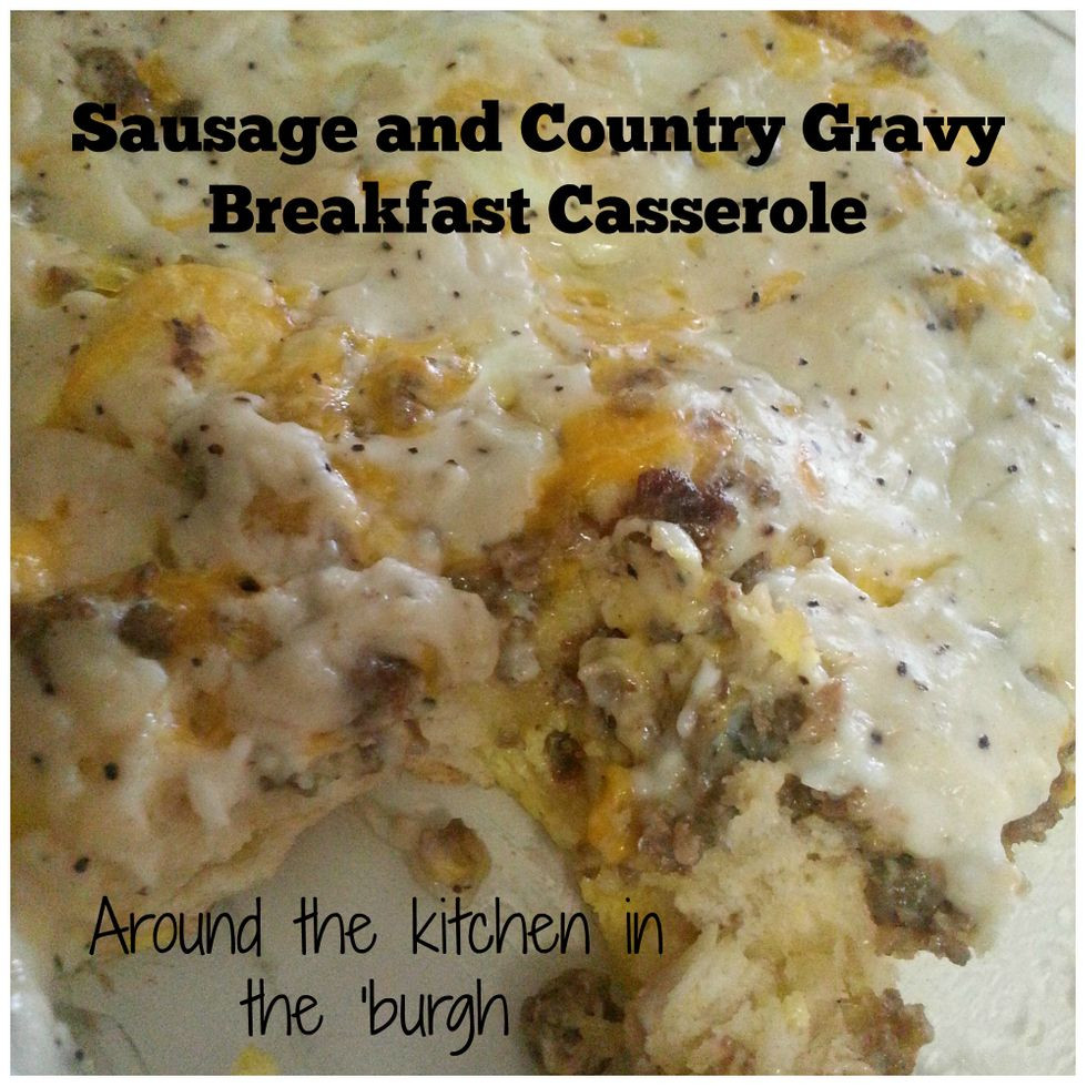 Sausage Gravy Breakfast Casserole
 Sausage and Country Gravy Breakfast Casserole My Recipe