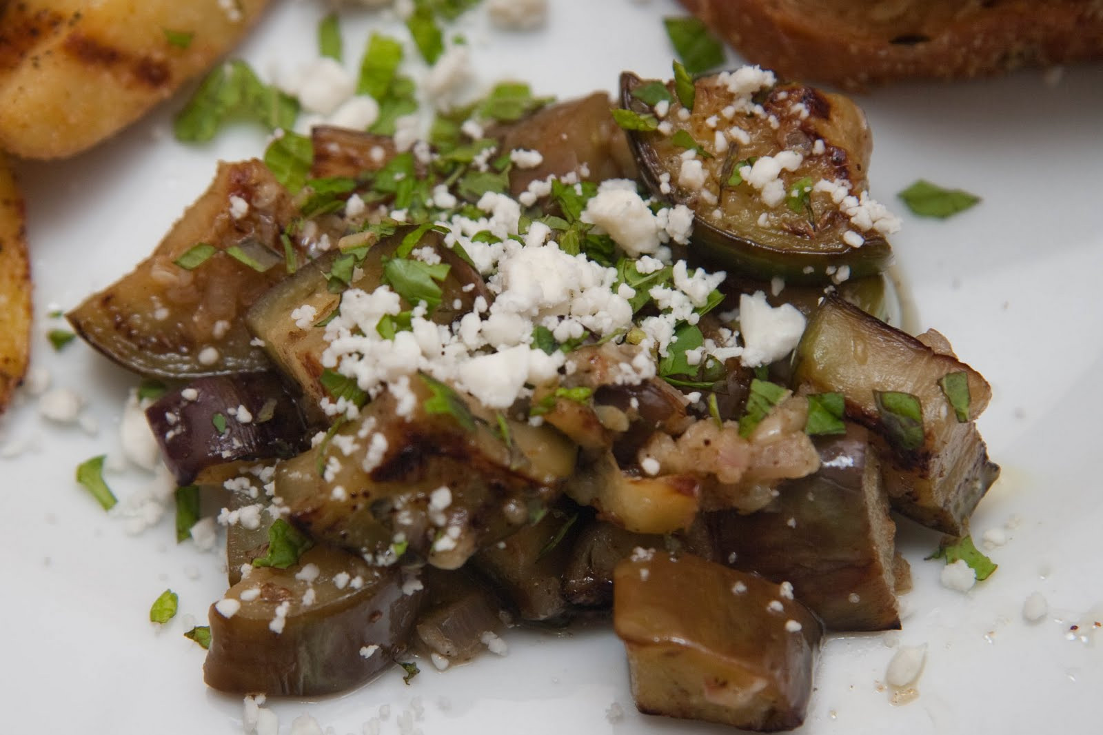 Sauteed Eggplant Recipe
 With A Touch of Honey Sauteed Eggplant with Garlic Cumin