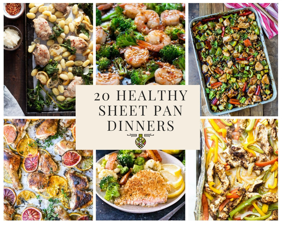 Sheet Pan Dinner Recipes
 20 Healthy Sheet Pan Dinners For Busy Weeknights Healthy