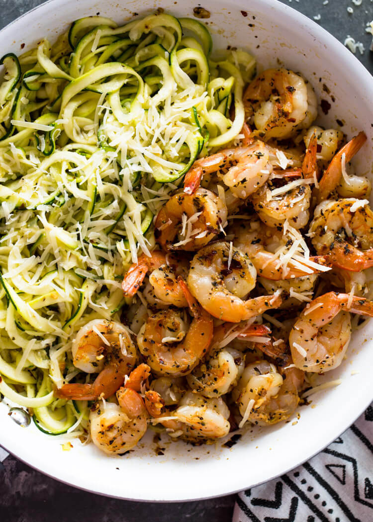 Shrimp And Zucchini
 Zucchini Pasta For Summer Time – Easy and Healthy Recipes