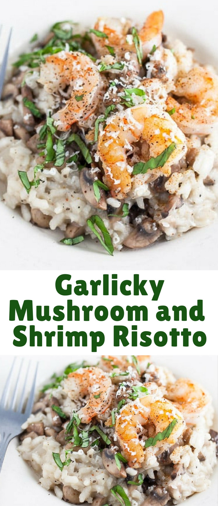 Shrimp Mushroom Risotto
 Garlicky Mushroom and Shrimp Risotto Blogger Bests