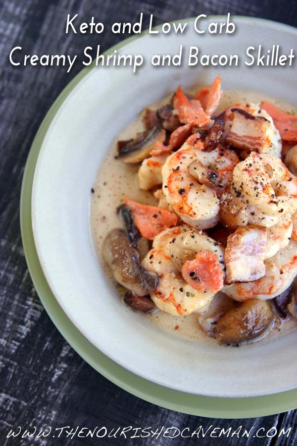 Shrimp On Keto Diet
 Keto and Low Carb Creamy Shrimp and Bacon skillet