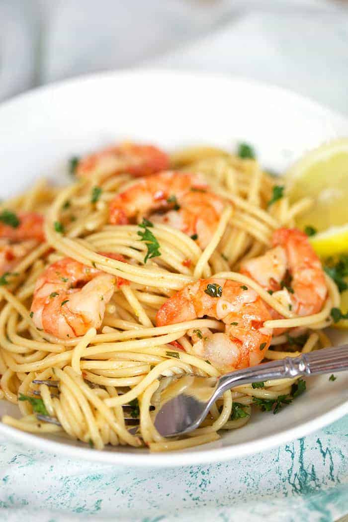 Shrimp Scampi With Pasta
 Easy Shrimp Scampi Recipe Ready in 10 Mins Spend With
