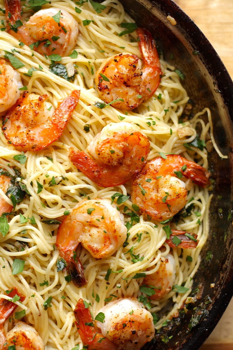 Shrimp Scampi With Pasta
 Shrimp Scampi with Pasta Recipe