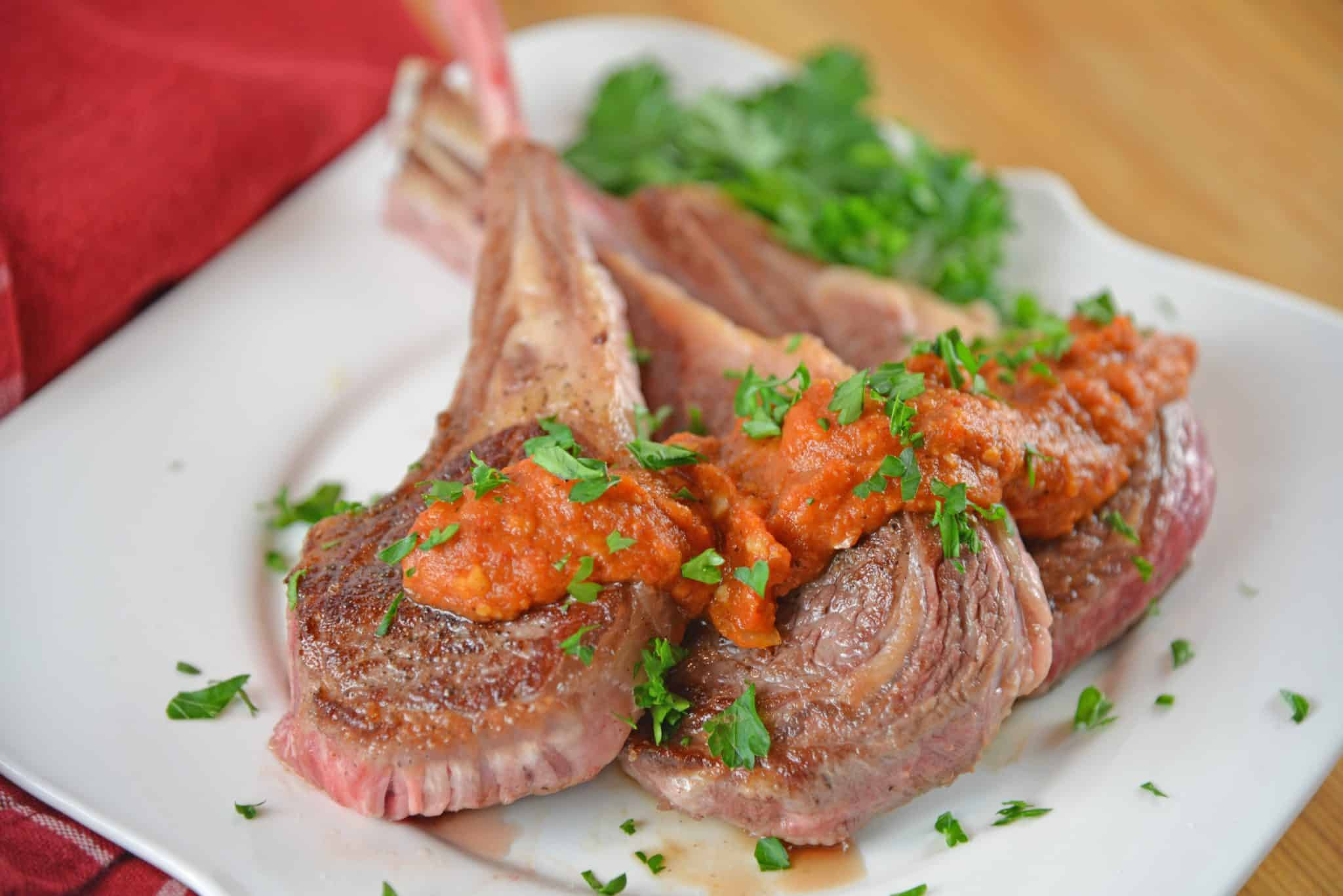 Side Dishes For Lamb
 Lamb Chops with Romesco Savory Experiments