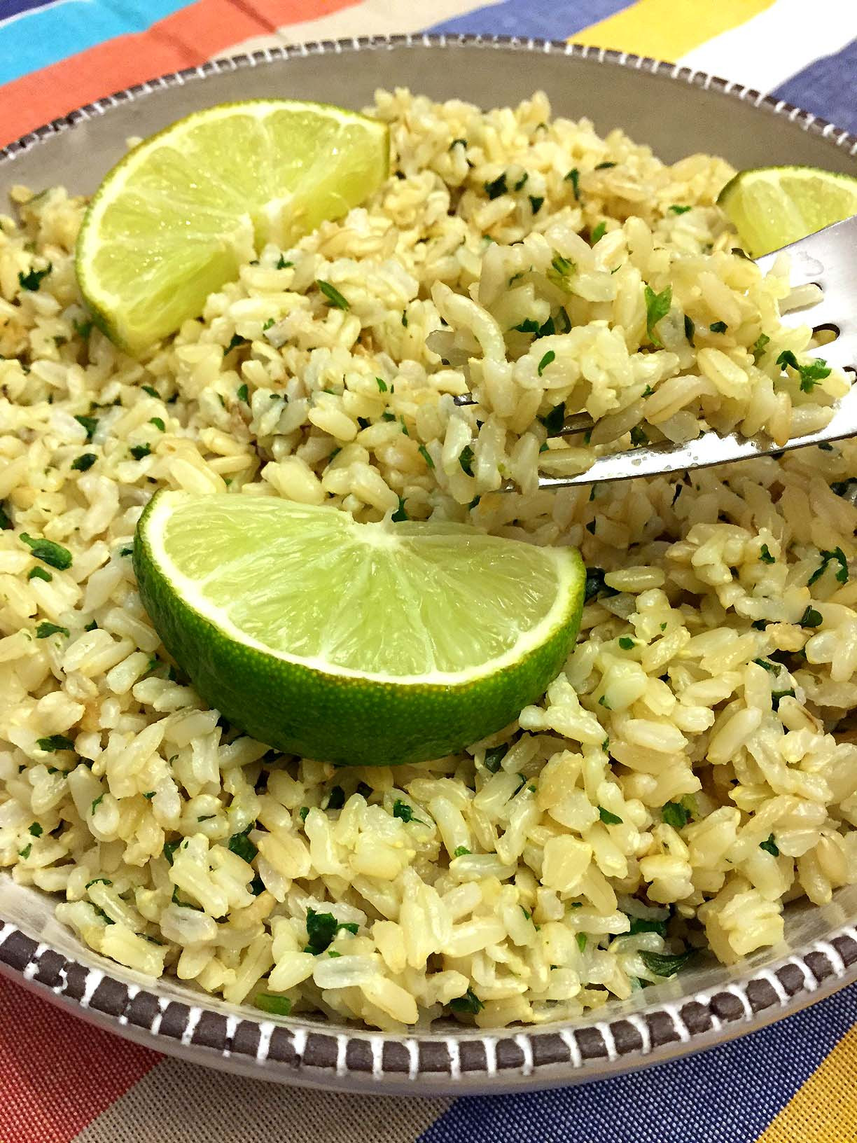 Side Dishes To Go With Fish
 Chipotle Cilantro Lime Rice White Brown Copycat