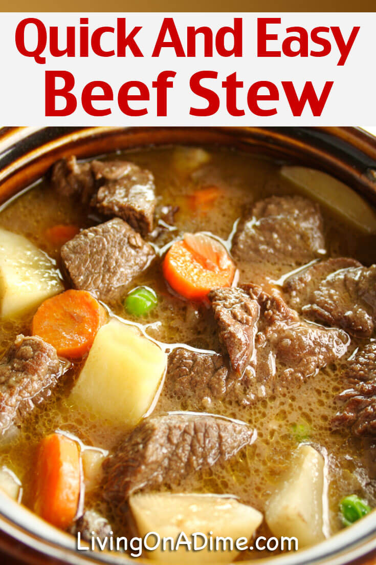 Simple Beef Stew
 Quick And Easy Beef Stew Recipe Mom s Crockpot Beef Stew