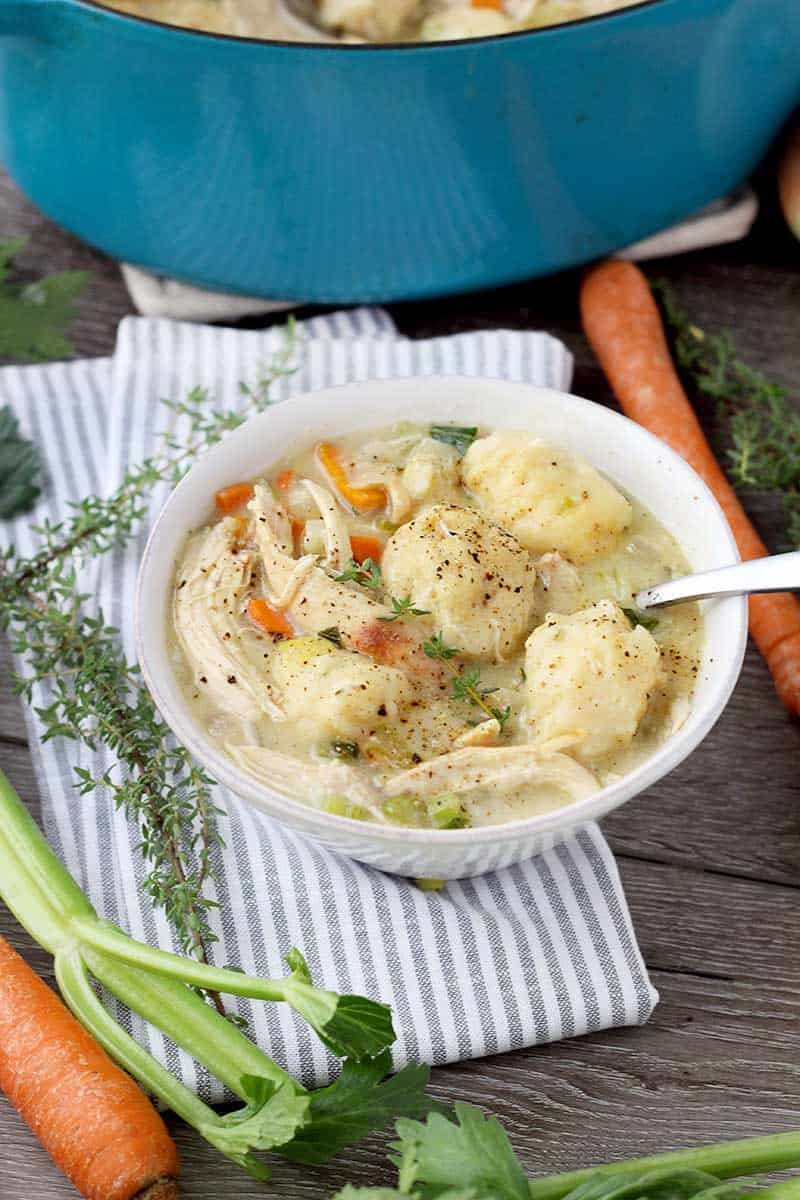 Simple Chicken And Dumplings
 Easy Chicken and Dumplings from Scratch