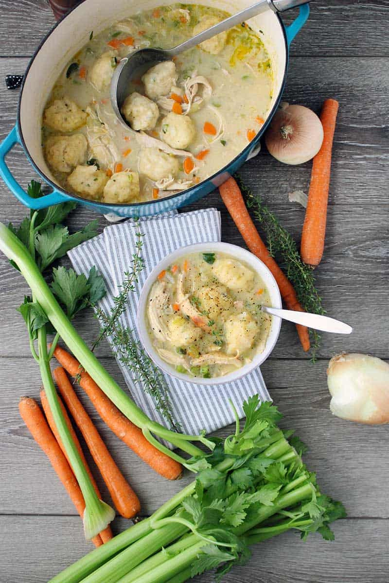 Simple Chicken And Dumplings
 Easy Chicken and Dumplings from Scratch