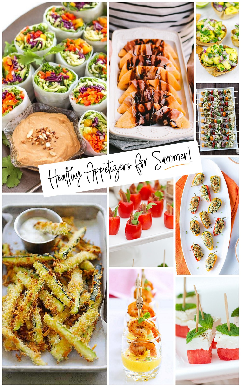 Simple Healthy Appetizers
 Healthy Summer Appetizers Easy & Delish Pizzazzerie