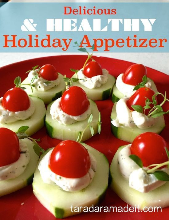 Simple Healthy Appetizers
 Be sure to pin this EASY healthy appetizer A ranch