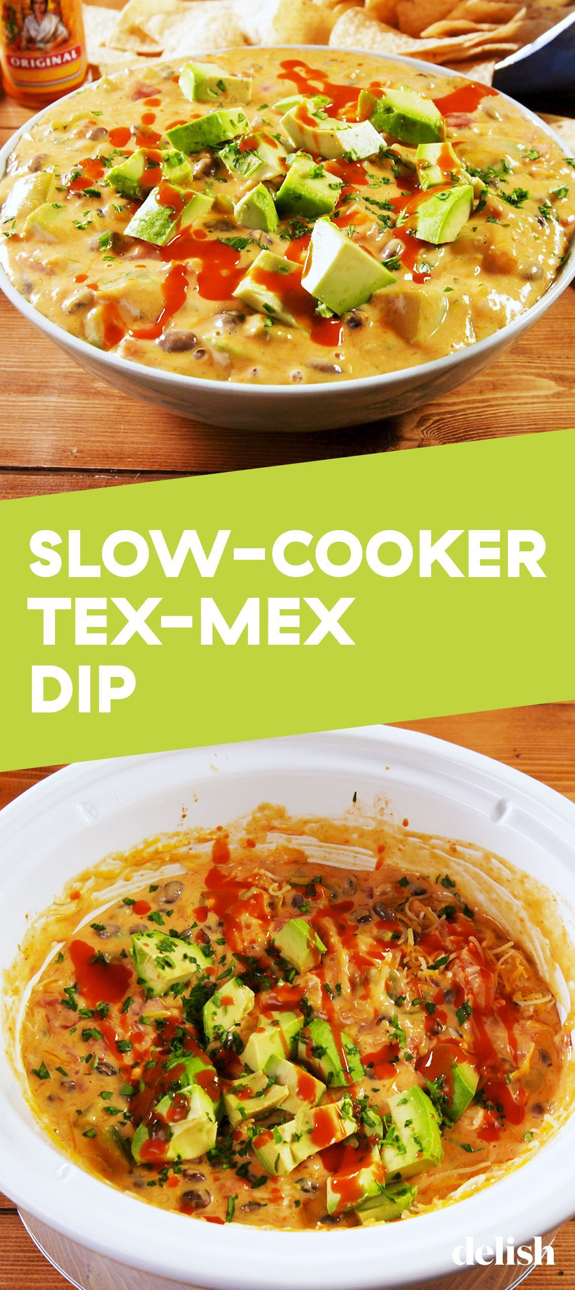 Slow Cooker Appetizer Recipes
 Slow Cooker Tex Mex Dip Recipe With images