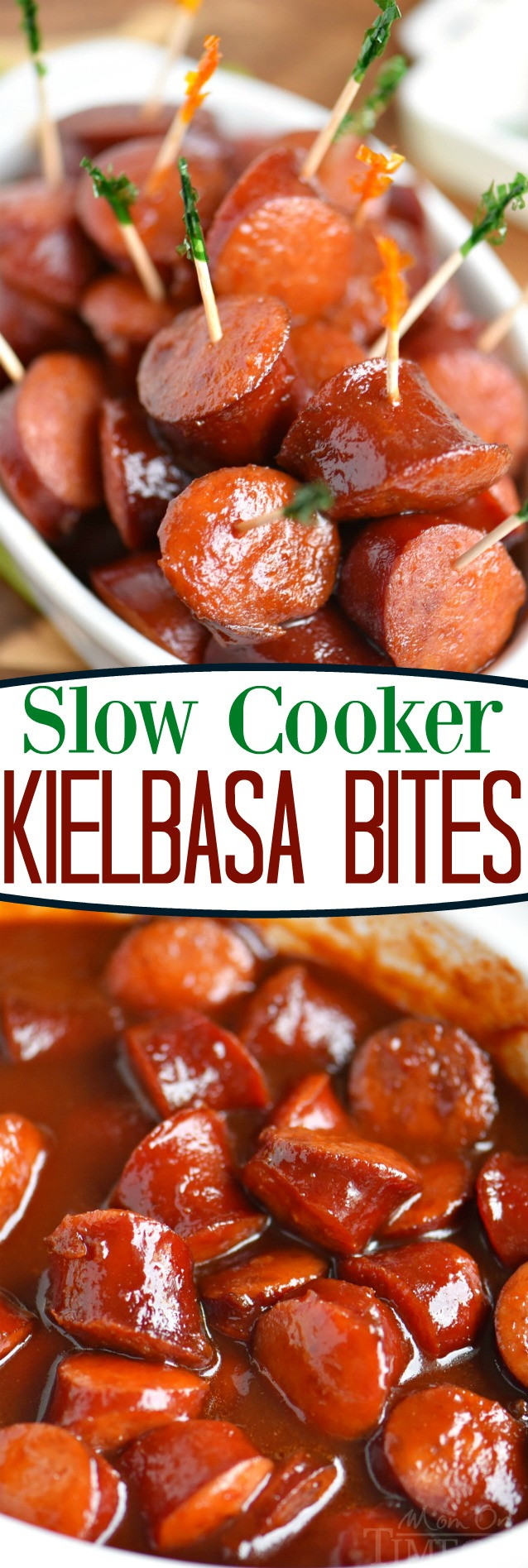 Slow Cooker Appetizer Recipes
 Slow Cooker Kielbasa Bites Mom Timeout