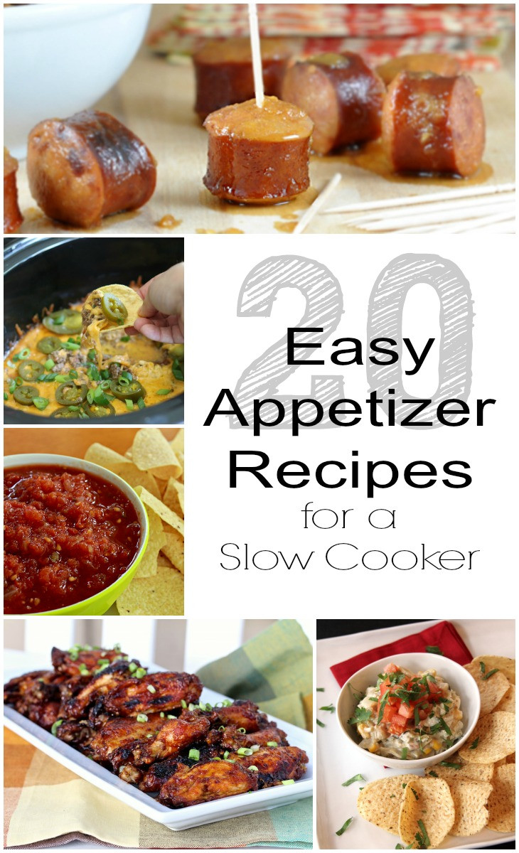 Slow Cooker Appetizers For Party
 20 Easy Appetizer Recipes for a Slow Cooker