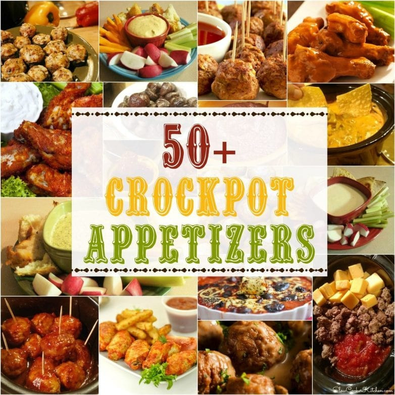 Slow Cooker Appetizers For Party
 Big List of 50 Crockpot Appetizers