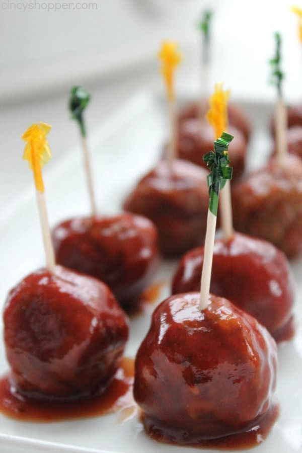 Slow Cooker Appetizers For Party
 Slow Cooker Party Meatballs are GREAT for serving a Crowd