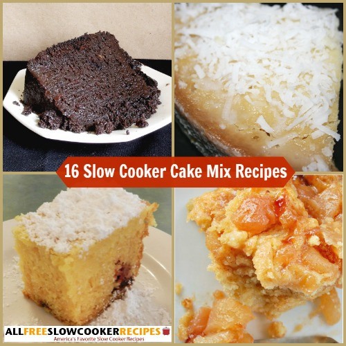 Slow Cooker Cake Recipes With Yellow Cake Mix
 "Slow Cooker Cake Mix Recipes 16 To Die For Recipes with