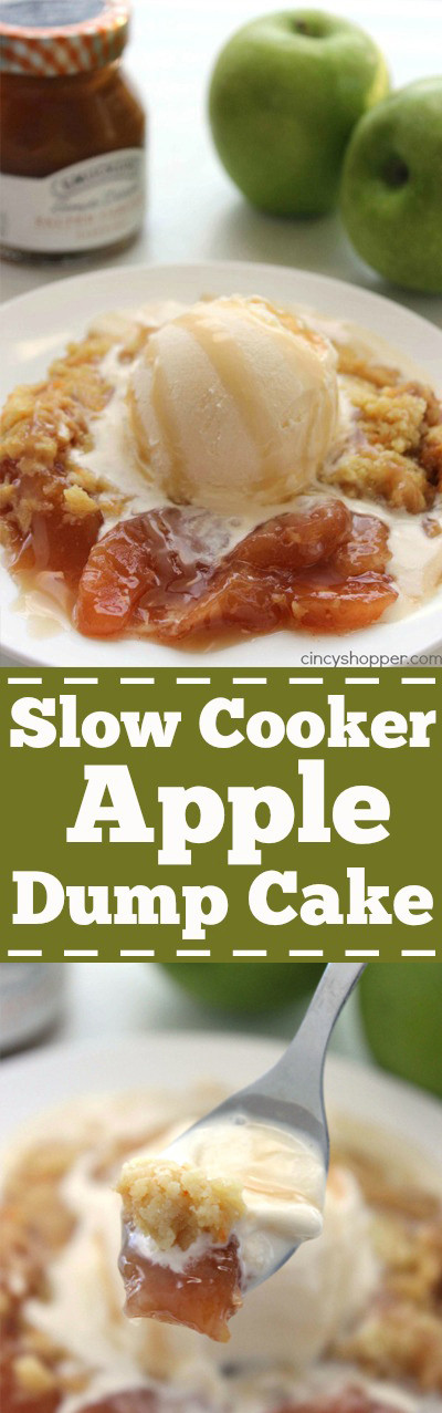Slow Cooker Cake Recipes With Yellow Cake Mix
 Slow Cooker Caramel Apple Dump Cake CincyShopper