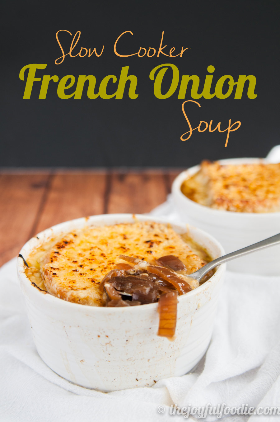 Slow Cooker Onion Soup
 Recipe Slow Cooker French ion Soup The Joyful Foo
