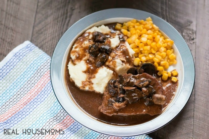 Slow Cooker Round Steak And Gravy
 Slow Cooker Mushroom Round Steaks and Gravy ⋆ Real Housemoms