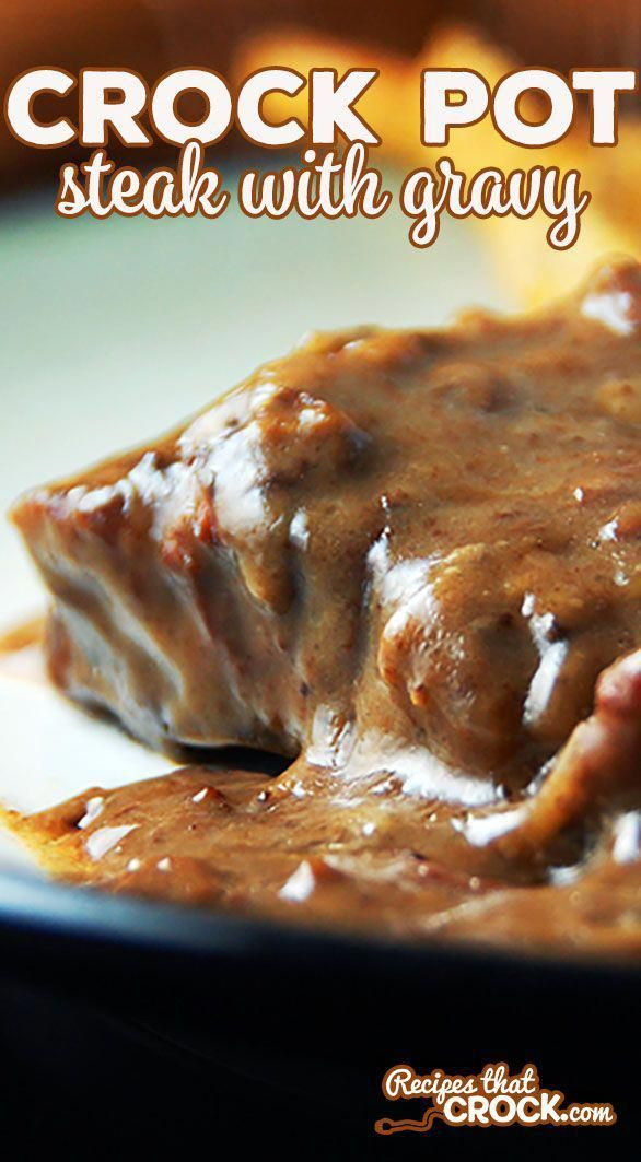 Slow Cooker Round Steak And Gravy
 Want a way to have the flavor and texture of an amazing