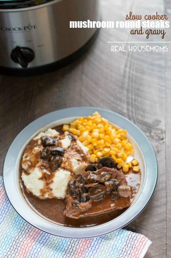 Slow Cooker Round Steak And Gravy
 25 Dinners with 7 Ingre nts or Less