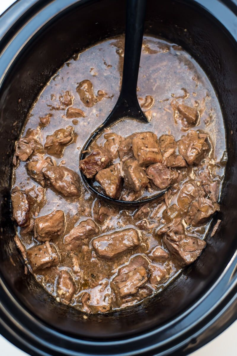 Slow Cooker Round Steak And Gravy
 A delicious way to prepare steak in the cold fall and