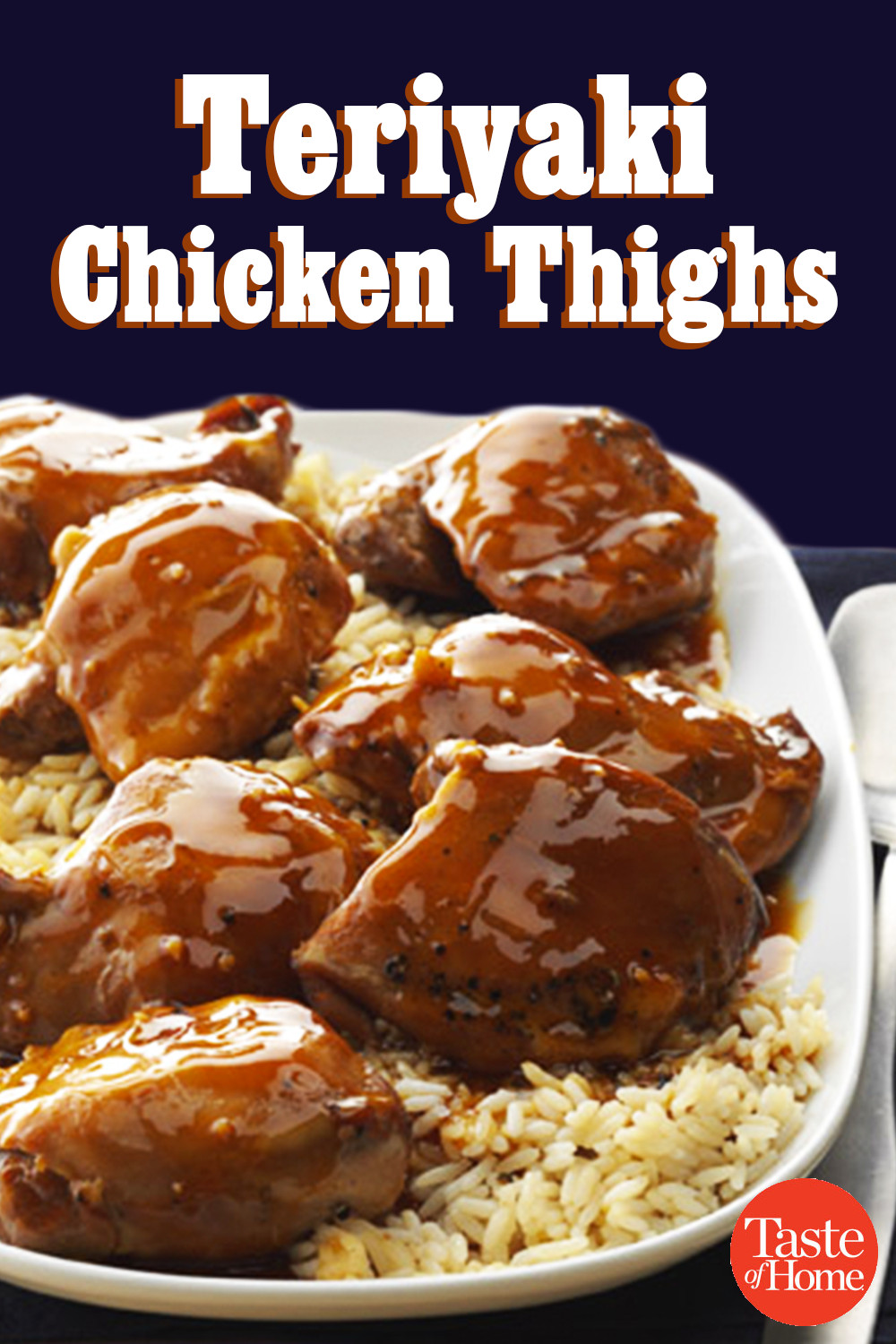 Slow Cooker Teriyaki Chicken Thighs
 Teriyaki Chicken Thighs Recipe in 2020