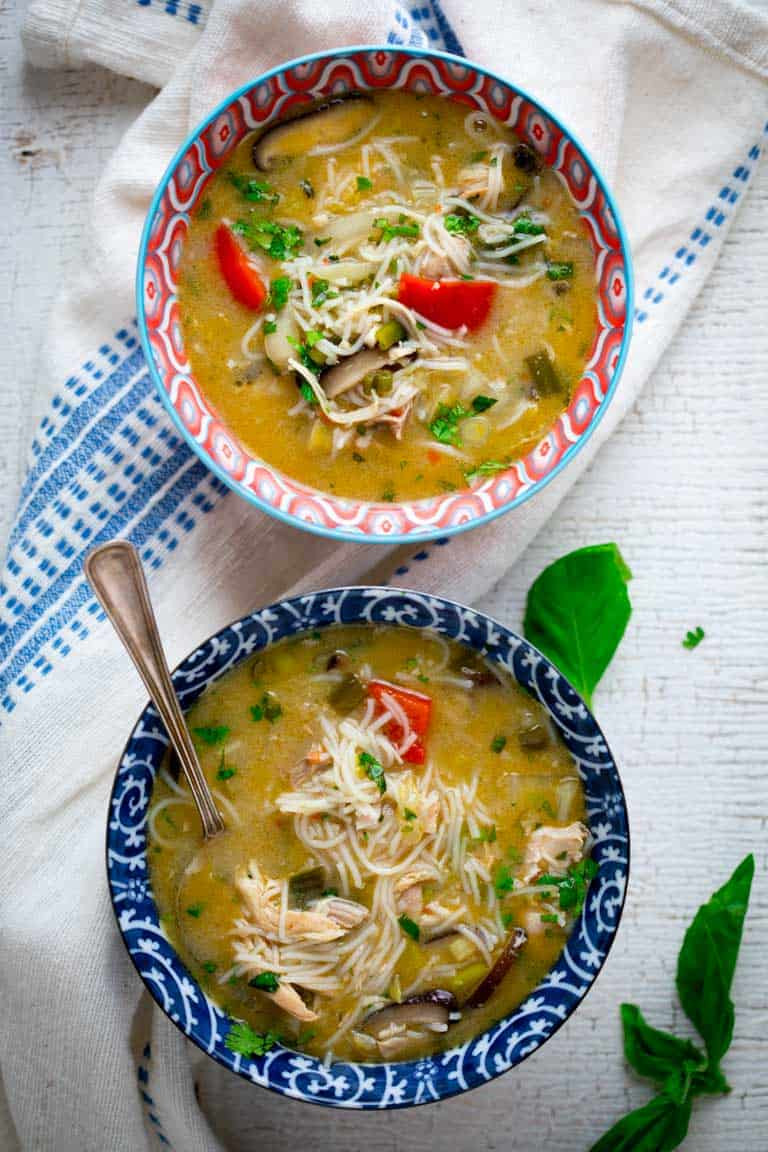 Slow Cooker Thai Chicken Soup
 slow cooker thai chicken coconut soup Healthy Seasonal