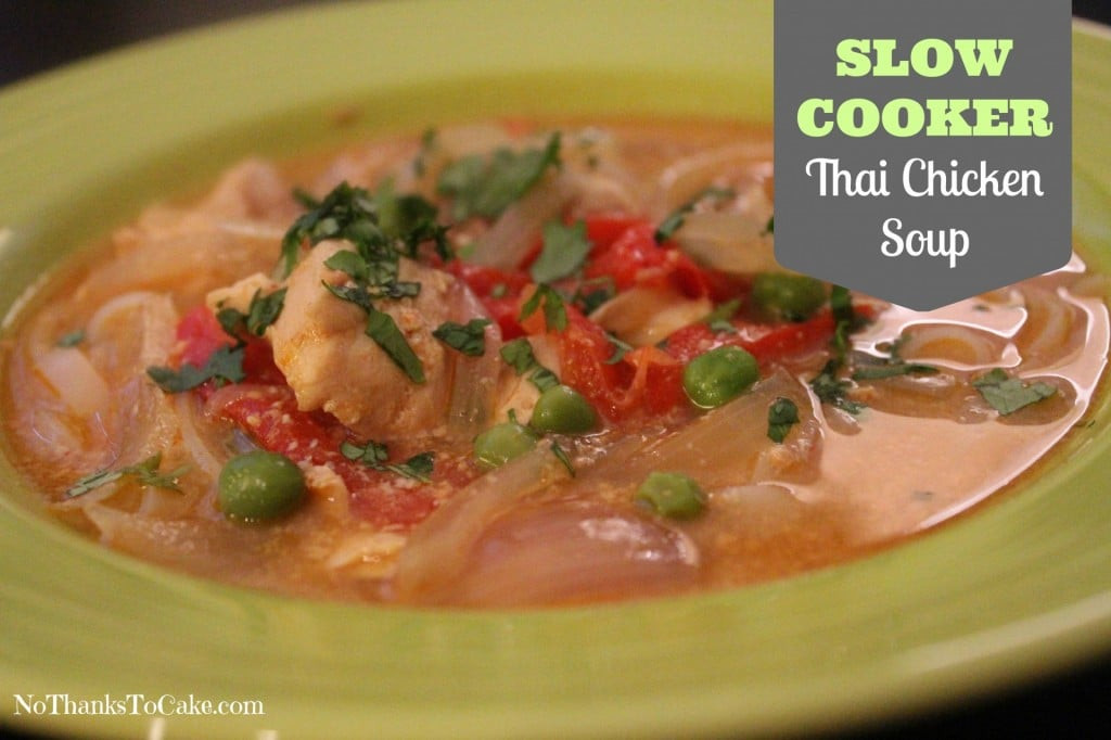 Slow Cooker Thai Chicken Soup
 Slow Cooker Thai Chicken Soup