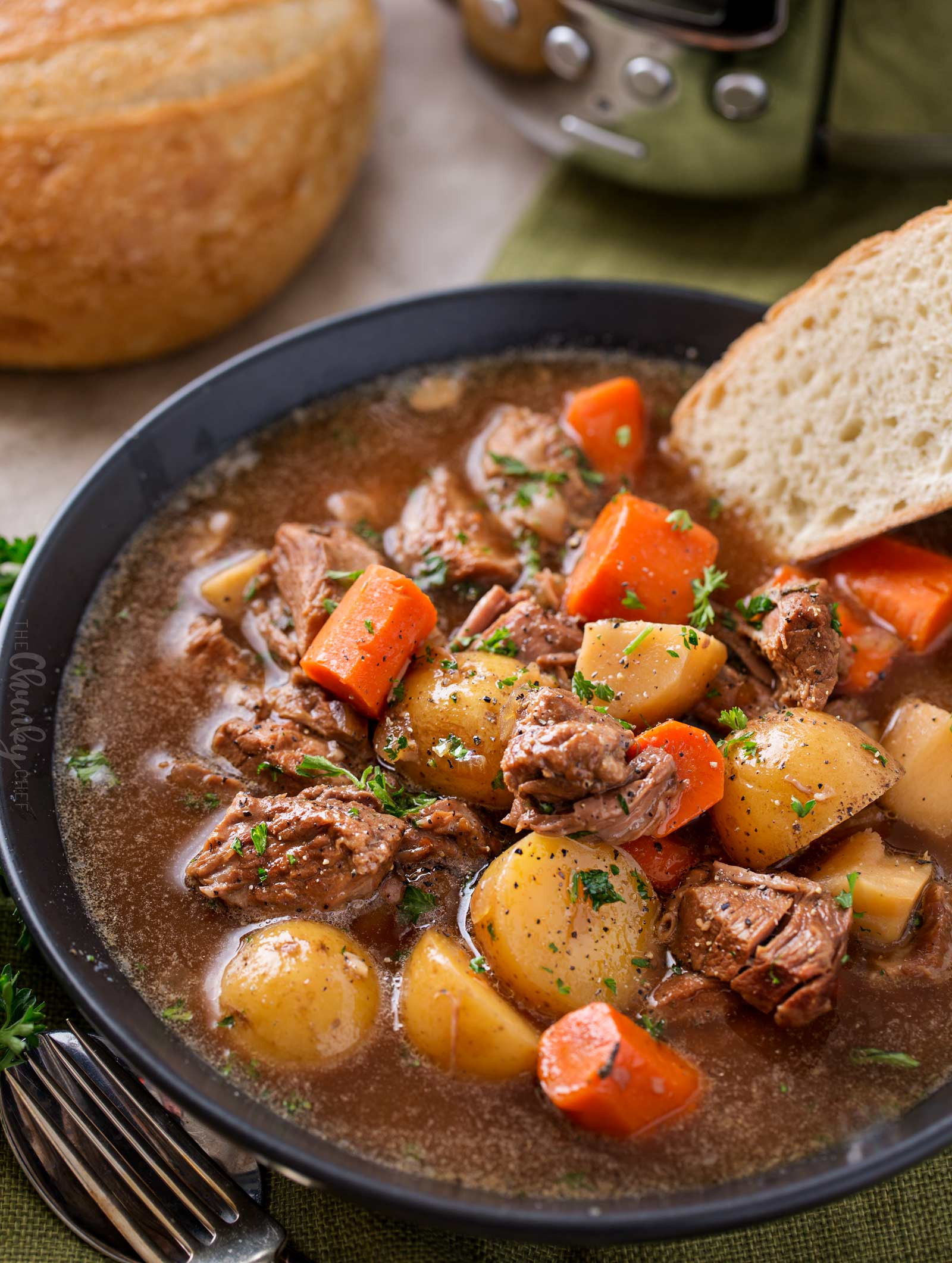 Slow Cooker Venison Stew
 Beer and Horseradish Slow Cooker Beef Stew The Chunky Chef