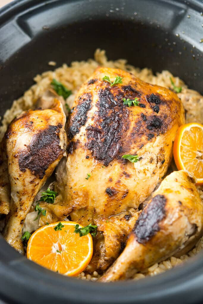 Slow Roasted Chicken
 Slow Cooker Whole Roasted Chicken Slow Cooker Gourmet