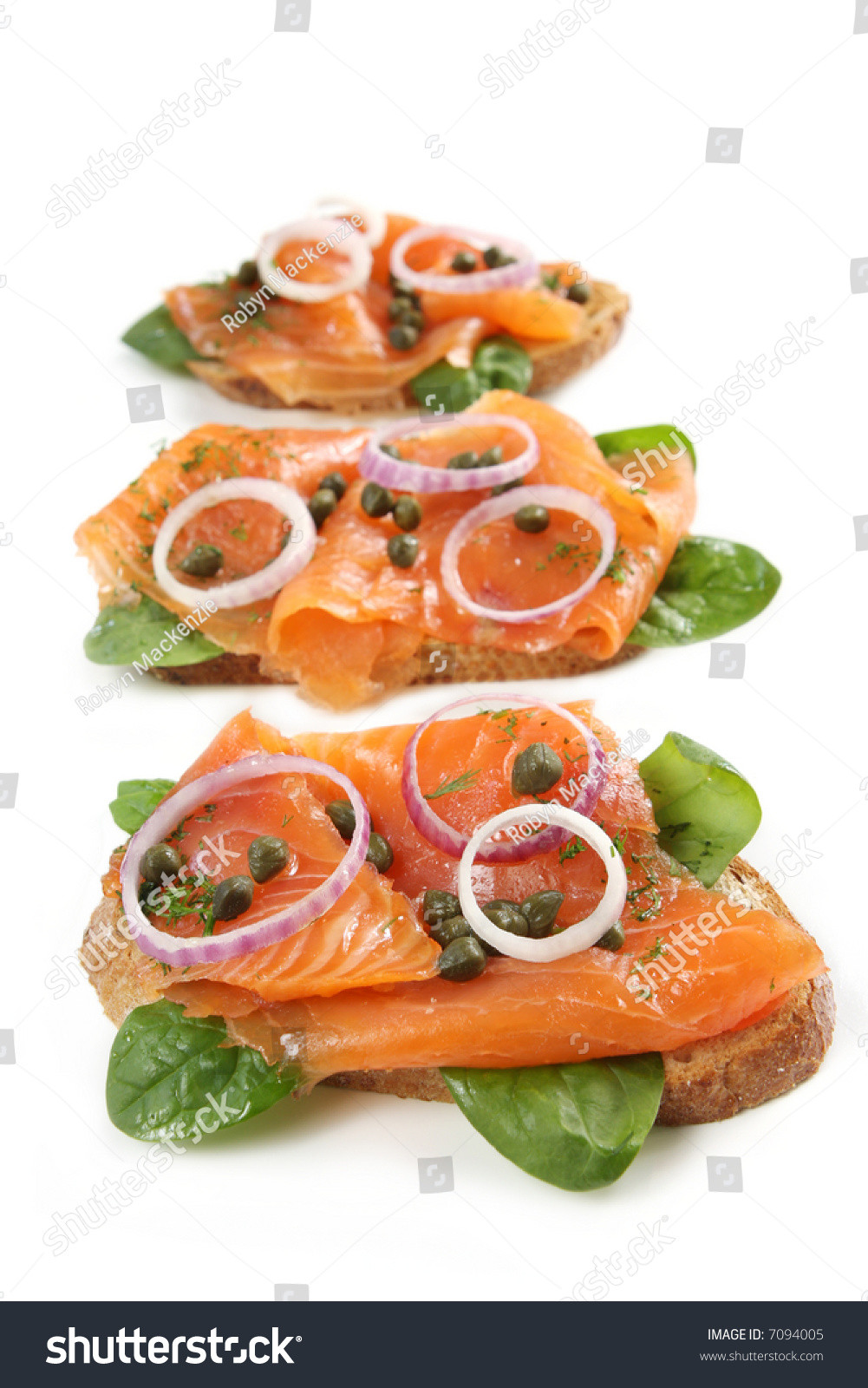Smoked Salmon Capers Appetizer
 Smoked Salmon Appetizer Smoked Salmon Baby Spinach Red