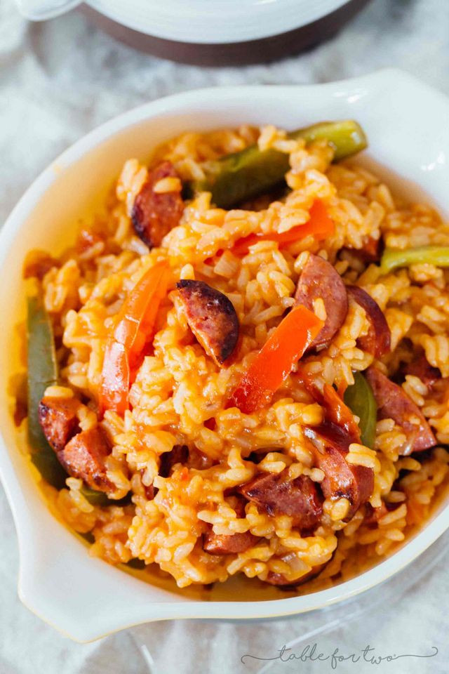Smoked Sausage Recipes For Dinner
 Smoked Sausage and Peppers with Rice