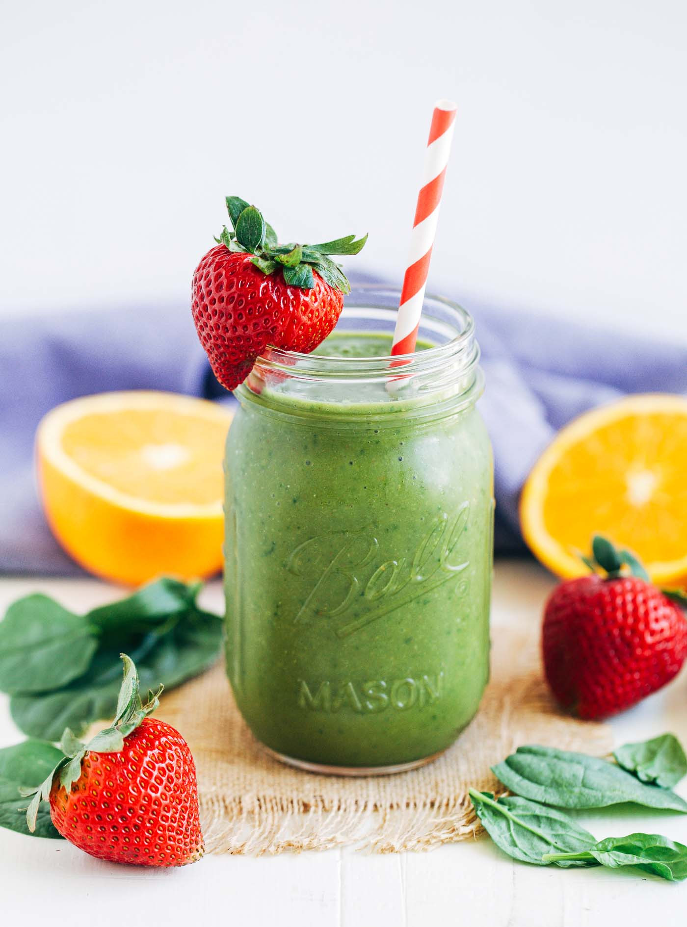 Smoothies With Spinach
 Strawberry Mango Spinach Smoothie Making Thyme for Health