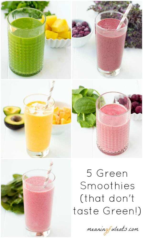 Smoothies With Spinach
 Strawberry Banana Spinach Smoothie Meaningful Eats