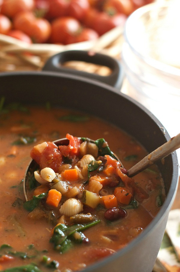 Soup Ideas For Dinner
 Fall Dinner Party Minestrone Soup Recipe