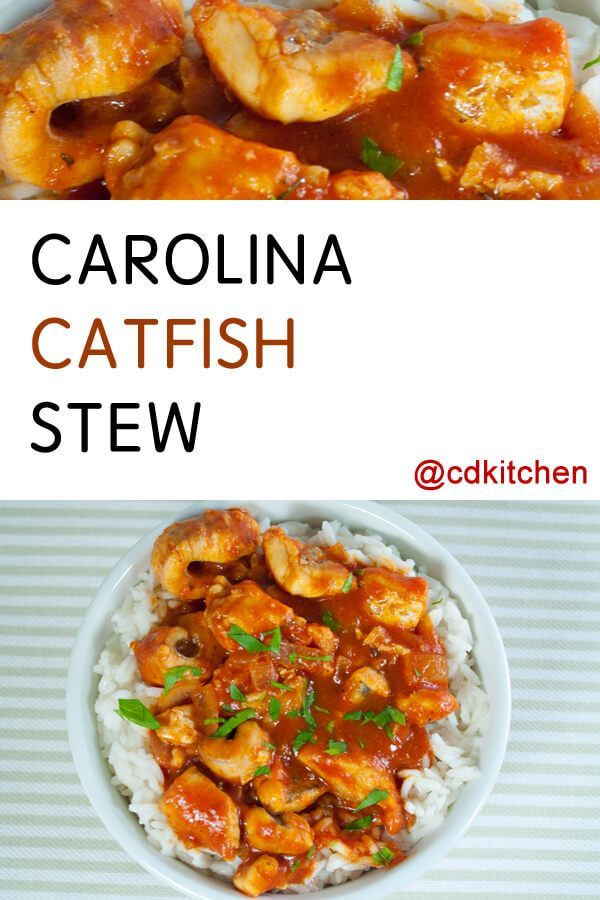Southern Fish Stew Recipe
 Recipe is made with rice catfish Worcestershire sauce