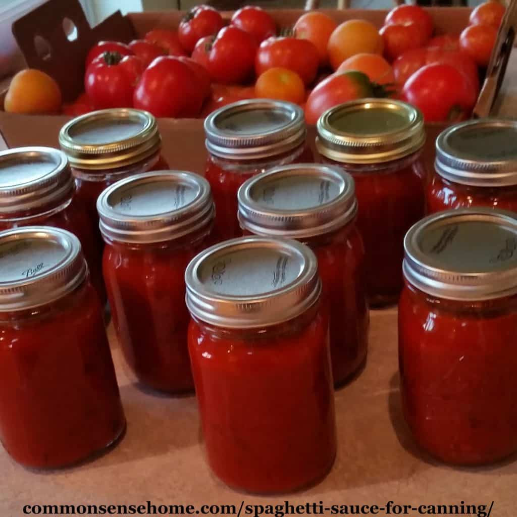 Spaghetti Sauce Canning Recipe
 Spaghetti Sauce for Canning Made with Fresh or Frozen