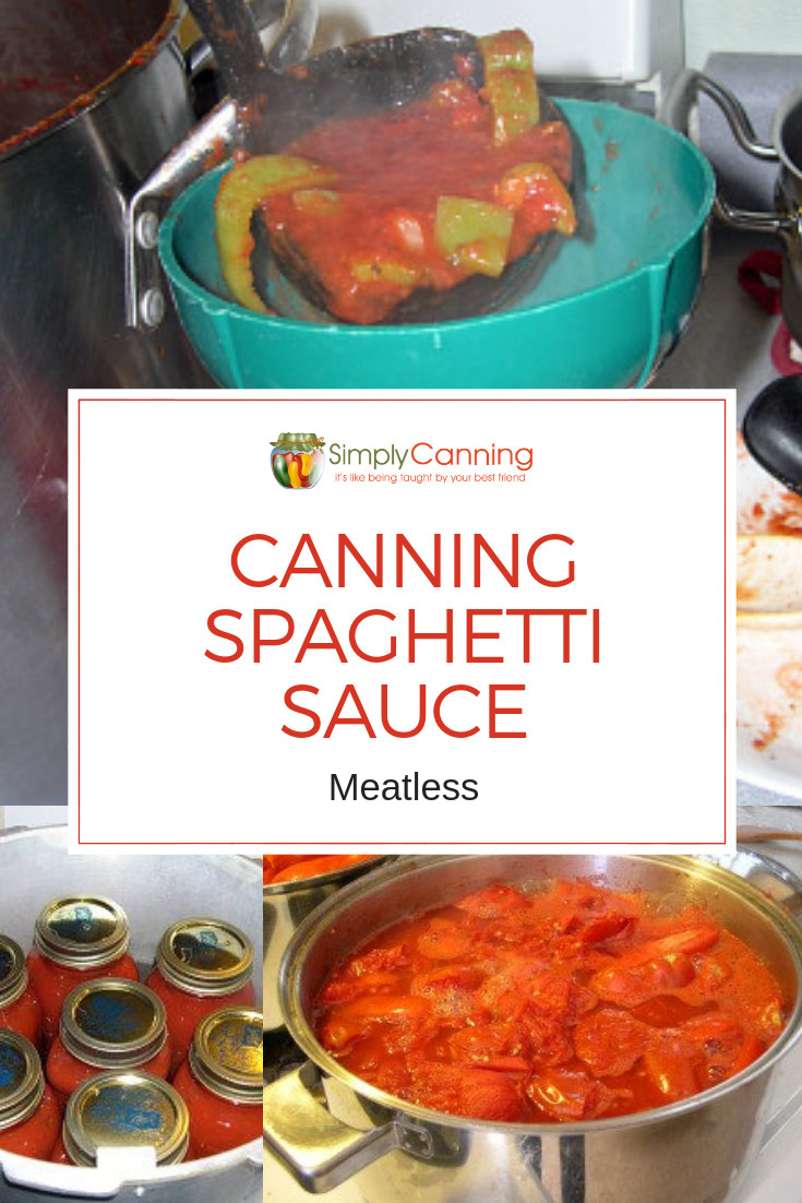 Spaghetti Sauce Canning Recipe
 Canning Spaghetti Sauce meatless is a snap with this great